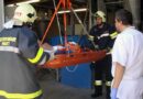 Oö: Schwerer Arbeitsunfall -> Person mit Hallenkran gerettet