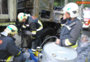 Tirol: Gefahrguteinsatz nach Lkw Brand