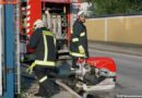 Oö: Realistische Übung in einem Abbruchhaus
