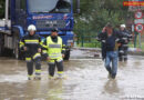 Stmk: Hochwasser in Niederwölz -> 140 Kräfte im Einsatz