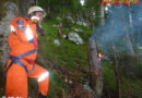 Oö: Waldbrand in Obertraun rasch gelöscht