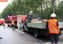 Nö: Klein-Lkw kommt ins Schleudern und landet im Auwald