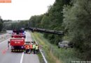Nö: Mehrfacher Fahrzeugüberschlag auf der S5