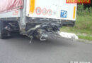 Nö: Pkw schob sich auf A21 bei Alland unter Lkw -> 1 Toter