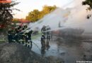 Nö: Zwei Feuerwehrmitglieder bei Großbrand verletzt – 22 Schafe verendet