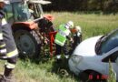 Nö: Fahrzeugbergung nach Unfall auf der LB 9