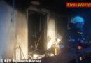 Stmk: Wohnungsvollbrand in Mehrparteienhausin Bad Gleichenberg