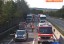 Oö: Autobrand auf der A8 -> Zwei Wehren im Einsatz