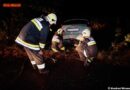 Nö: Eingeschlossene Person nach Verkehrsunfall auf der B218