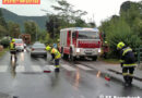 Nö: Aufräumarbeiten nach Verkehrsunfall in Payerbach