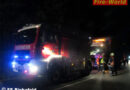 Bgld: Technischer Defekt an Lkw erfordert Feuerwehreinsatz