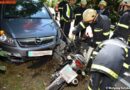 Oö: Motorradfahrer bei Unfall schwer verletzt