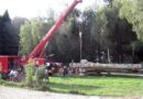 Oö: Lkw- und Schnellbaukran-Bergung mittels Bergekran