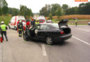 Oö: Sechs Verletzte nach Unfall durch Vorrangverletzung