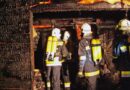 Nö: Gartensauna in Vollbrand