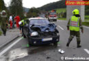 Nö: Auffahrunfall Pkw -> Lkw auf der B55 bei Edlitz
