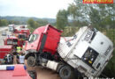 Stmk: Fünfstündiger Einsatz bei Lkw-Unfall auf der A2 bei Gleisdorf