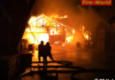 Sbg: Sägewerksgroßbrand in Hof bei Salzburg