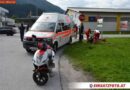 T: Junge Mopedlenkerin kracht gegen Verkehrstafel