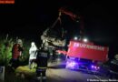 Oö: Pkw-Lenker nach Unfall aus Fahrzeug gerettet