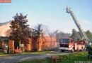 Oö: 11 Feuerwehren bei Wohnhausbrand im Einsatz