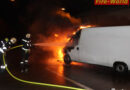 Nö: Brennender Klein-Lkw auf der S 1 im Tunnel Rannersdorf