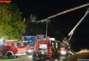 Oö: Blitzeinschlag verursacht Dachstuhlbrand