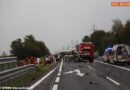 Bgld:  Fünf Schwerverletzte bei Crash auf der S31