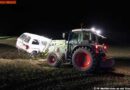 Oö: Kleinbus nach Unfall aus Feld geborgen