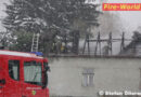 Nö: Zwei eingeschlossene Personen bei Wohnhausbrand gerettet