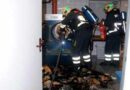 T: Brand eines Wäschetrockners in einem Hotel