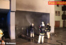 Tirol: Aufmerksame Autofahrerin bemerkt Brand in offenem Müllraum