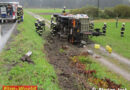 Ktn: Lkw-Unfall mit eingeklemmter Person in Tröpolach