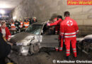 Oö: Unfall in Unterführung unter der A1 bei Weißkirchen