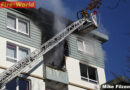 Deutschland: Wohnungsbrand im 4. Geschoß in Mehrparteienhaus in Essen