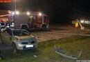 Nö: Verkehrsunfall mit Menschenrettung auf der Bundesstraße 8
