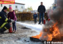 Oö: Gunskirchener löschten bei Feuerlöscher-Überprüfung