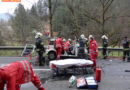 Stmk: Schwerer Verkehrsunfall mit eingeklemmter Person