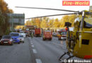 Bayern: Verletzte und viel zerstörtes Blech bei Unfall auf A99 in München