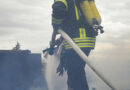 Nö: Brand auf Baustelle in Perchtoldsdorf
