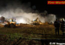 Stmk: Vollbrand einer Heu-Lagerhalle in Vogau -> Jugendl. Zündler