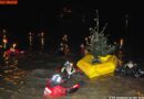 Oö: Taucherweihnacht in Aschach an der Donau