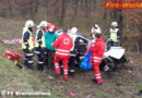 Bgld: First Responder mit Feuerwehr zu schwerem Unfall ausgerückt