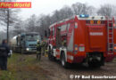 Bgld: Festsitzender Lebendfisch-Lkw in Bad Sauerbrunn
