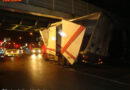 Deutschland: Mit 4,32 m Container-Lkw durch 4 m Brücke …