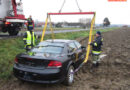 Bgld: Fahrzeugbergung nach Unfall wegen Sekundenschlaf