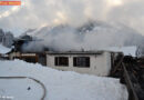 Tirol: Mit Lift und Pistenbully zum Großbrand des Berggasthofes