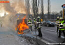 Bayern: Totalschaden nach Brand im Motorraum