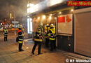 Bayern: Brand in einem Imbissstand in München