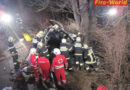 Nö: Pkw mit Vater und zwei Kindern kracht gegen Baum